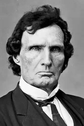 Thaddeus Stevens in de jaren 1860.