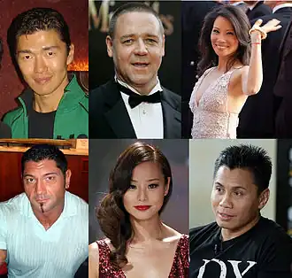 Cast van The Man with the Iron Fists