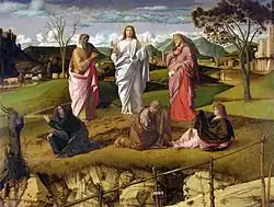 Giovanni Bellini: De transfiguratie van Christus