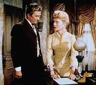 Kirk Douglas en Patrice Wymore in The Big Trees