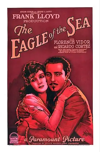 Aanplakbiljet voor The Eagle of the Sea