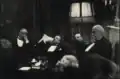 Nachtelijke sessie verdrag herstelbetalingen (1930)