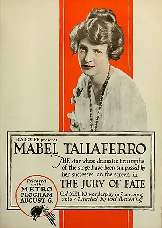 Aanplakbiljet voor The Jury of Fate