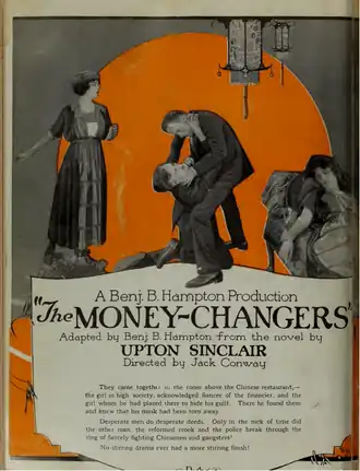 Advertentie voor The Money Changers