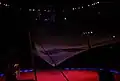 Vangnet in een circus