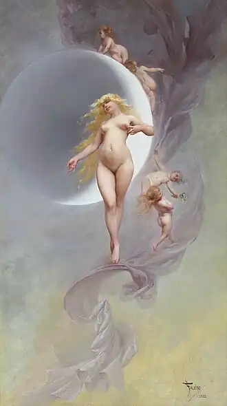 De planeet Venus (1882)