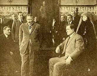 Scène uit The Prussian Cur