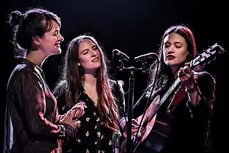 The Staves live.