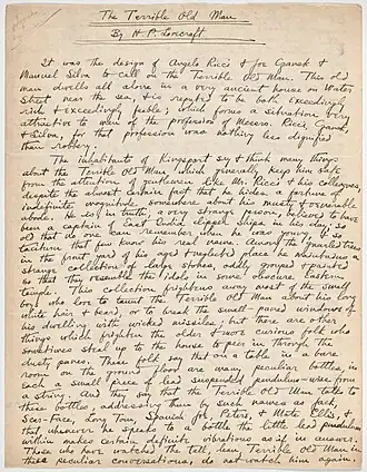 De verschrikkelijke oude man