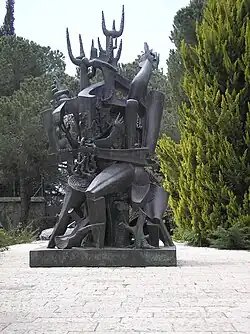La Forêt humaine (1960), Ossip Zadkine, Van Leer Institute Jeruzalem
