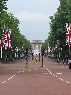 Het begin en eindpunt van de 2012 Olympic Marathon Course zal zijn op The Mall