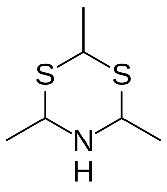 structuurformule van thialdine