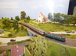 De derde modelspoorbaan.