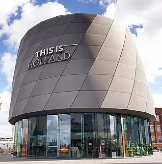 Exterieur van het gebouw