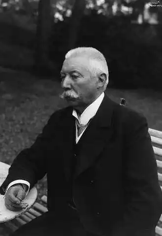 Thorvald Lammers  in 1913 gefotografeerd door Anders Beer Wilse (1865–1949)
