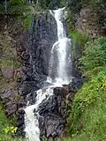 Tiefenbach-Wasserfall (660 m boven zeeniveau)