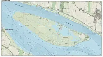 Kaart van Tiengemeten