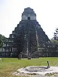 Piramide in Tikal, Guatemala