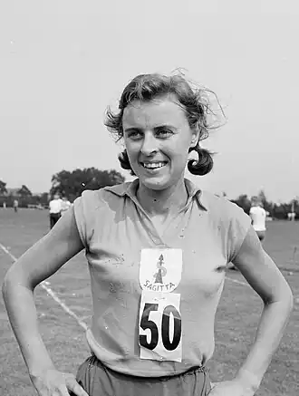 Tilly van der Zwaard in 1964