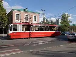 Gemoderniseerde KTM-tram, 2009.