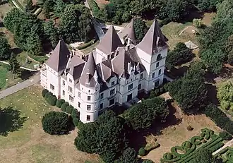 Kasteel bij Tiszadob