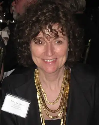 Titia de Lange in 2011 tijdens de uitreiking van de Vilcekprijs