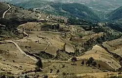 Landschap bij Todos Santos Cuchumatán
