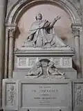 Het grafmonument van Lefebvre de Cheverus in de kathedraal van Bordeaux
