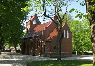 Een kerk in Tomelilla