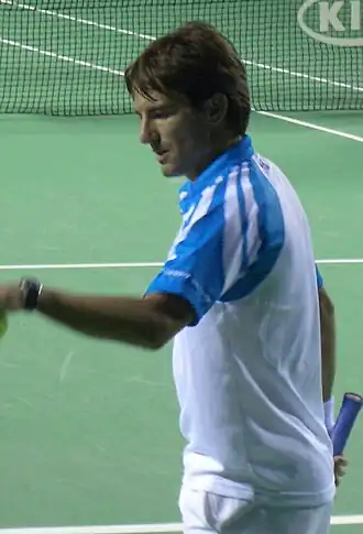 Winnaar in het enkelspel, Tommy Robredo