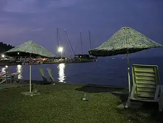 Het strand van Torba