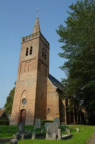 De toren van de Hervormde Kerk