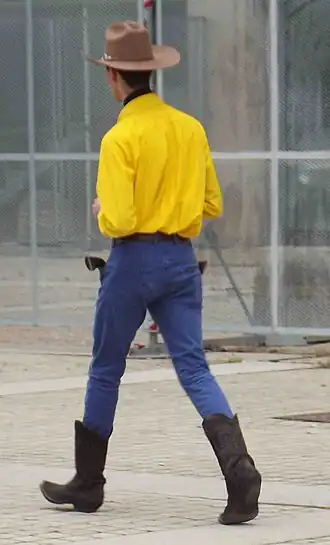 Persoon verkleed als Tex Willer (2014)