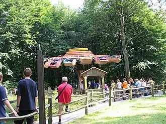 Physké-Délik op de voormalige locatie in Walibi Holland.