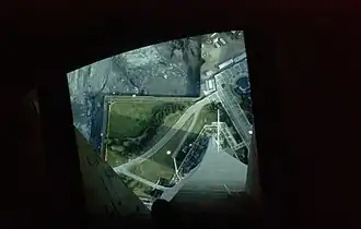 Kijkje door de glazen vloer