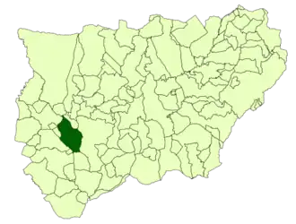 Kaart van Torredelcampo