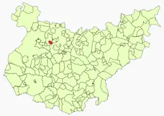 Kaart van Torremayor