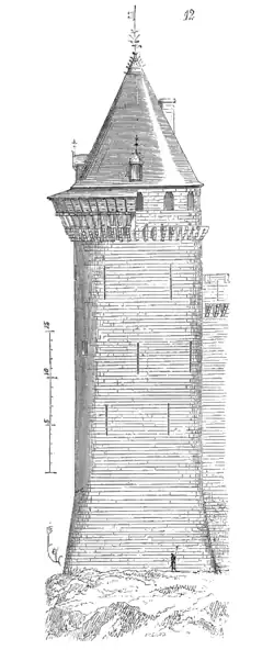 Noordwestelijke vestingtorenViollet-le-Duc