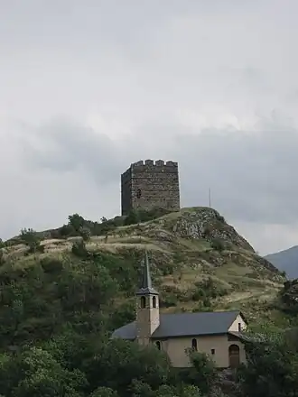 Tour de Bérold in Le Châtel