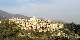 Gezicht op Tourettes-sur-Loup