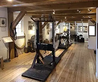 Interieur van het museum