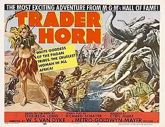 Affiche voor Trader Horn