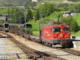 Autovervoer in Realp