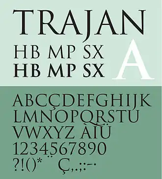 Voorbeeld van Trajan