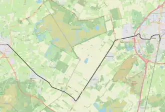 Tramlijn Oosterwolde - Assen op de kaart
