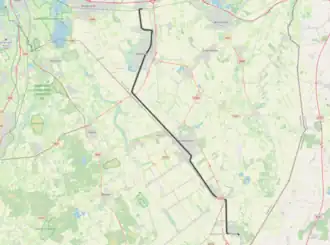 Tramlijn Zuidbroek - Ter Apel op de kaart