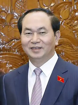 Trần Đại Quang in 2017
