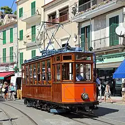 Tram in Port de Sóller