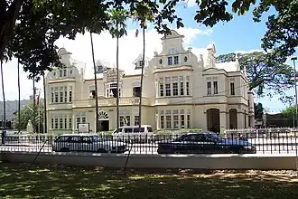 National Museum and Art Gallery in de straat Frederick Street in Port of Spain