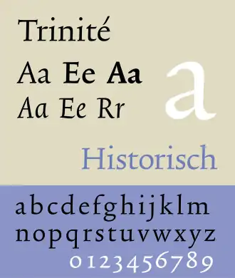 Voorbeeld van Trinité